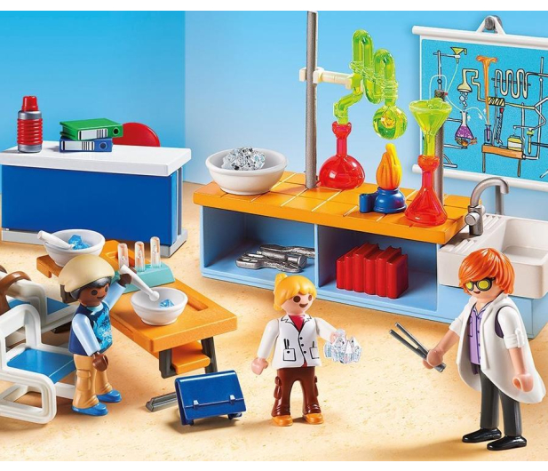 PLAYMOBIL Sala do lekcji chemii - 467423 - zdjęcie 2